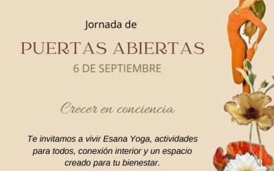 Jornada de puertas abiertas próximo día 6 de septiembre