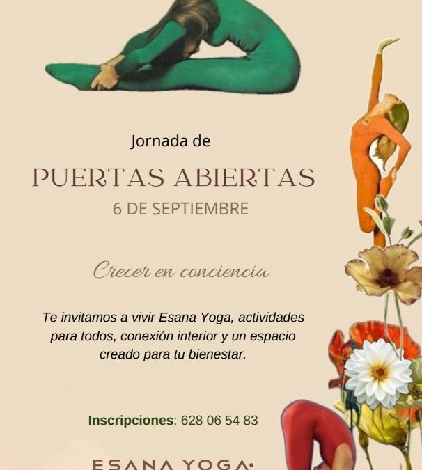 Jornada de puertas abiertas próximo día 6 de septiembre